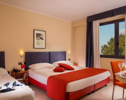 Dreibettzimmer BEST WESTERN Blu Hotel Roma