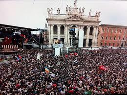 Concerto del 1 maggio a Roma in piazza S. Giovanni a partire dalle ore 15.