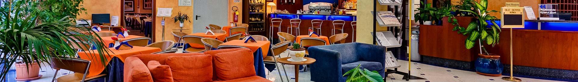 ¿Busca un hotel para alojarse en Roma? Hacer una reserva en el Best Western Blu Hotel